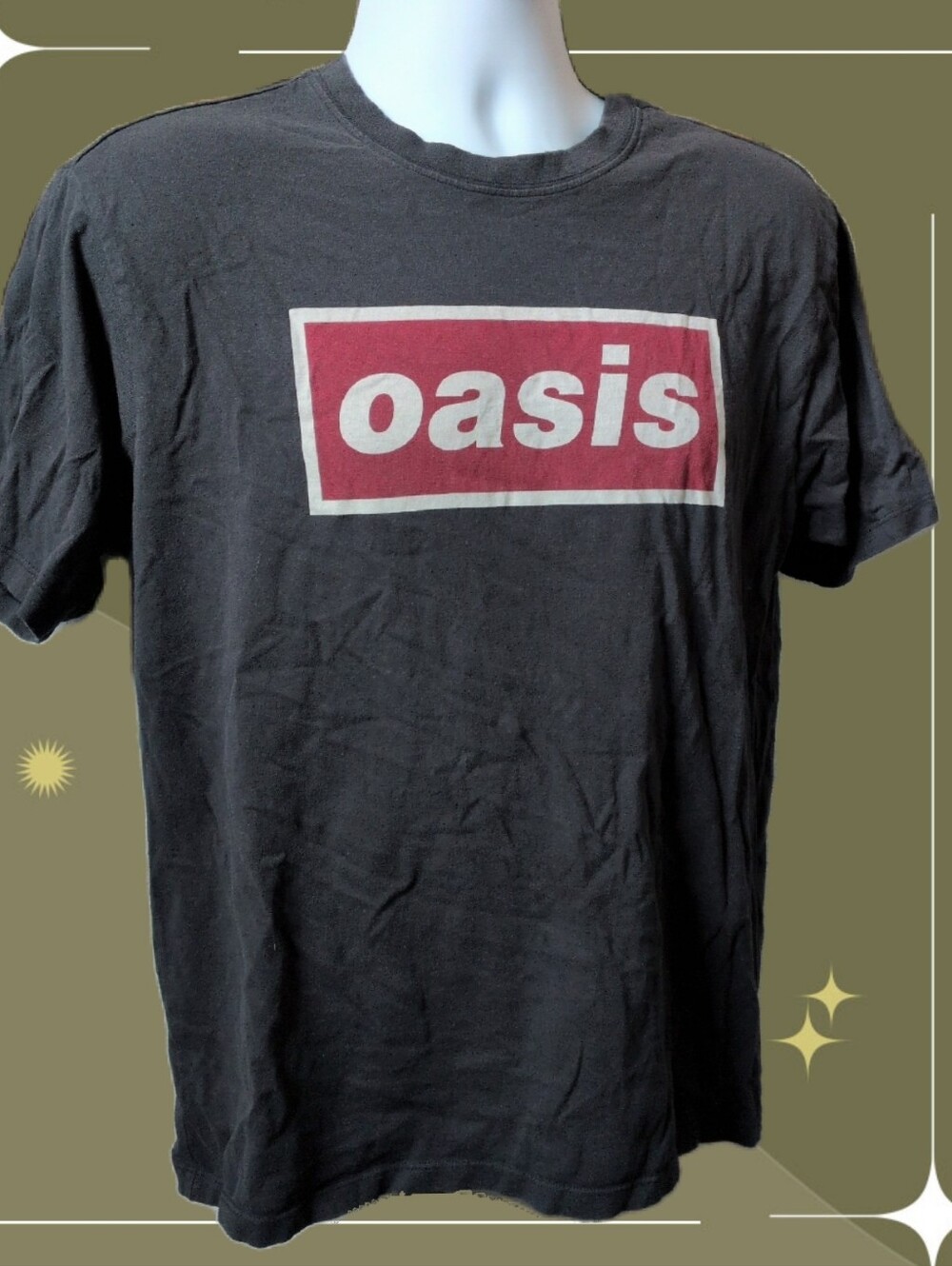 ✨ Mens Levi's X Oasis Tee Size S